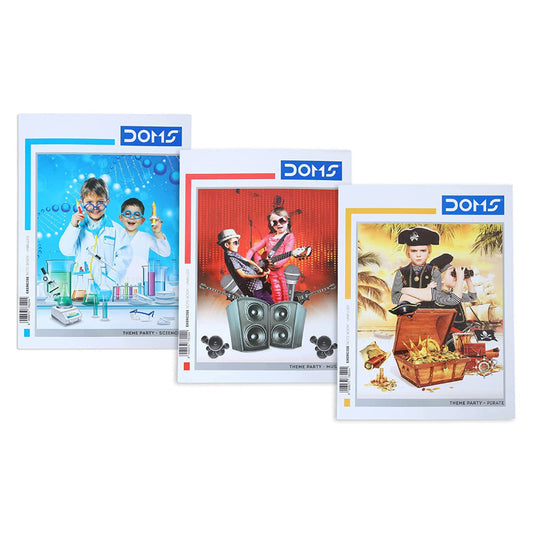 Doms Theme Party Series Notebook -  Unruled