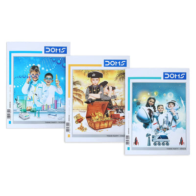 Doms Theme Party Series Notebook -  Unruled