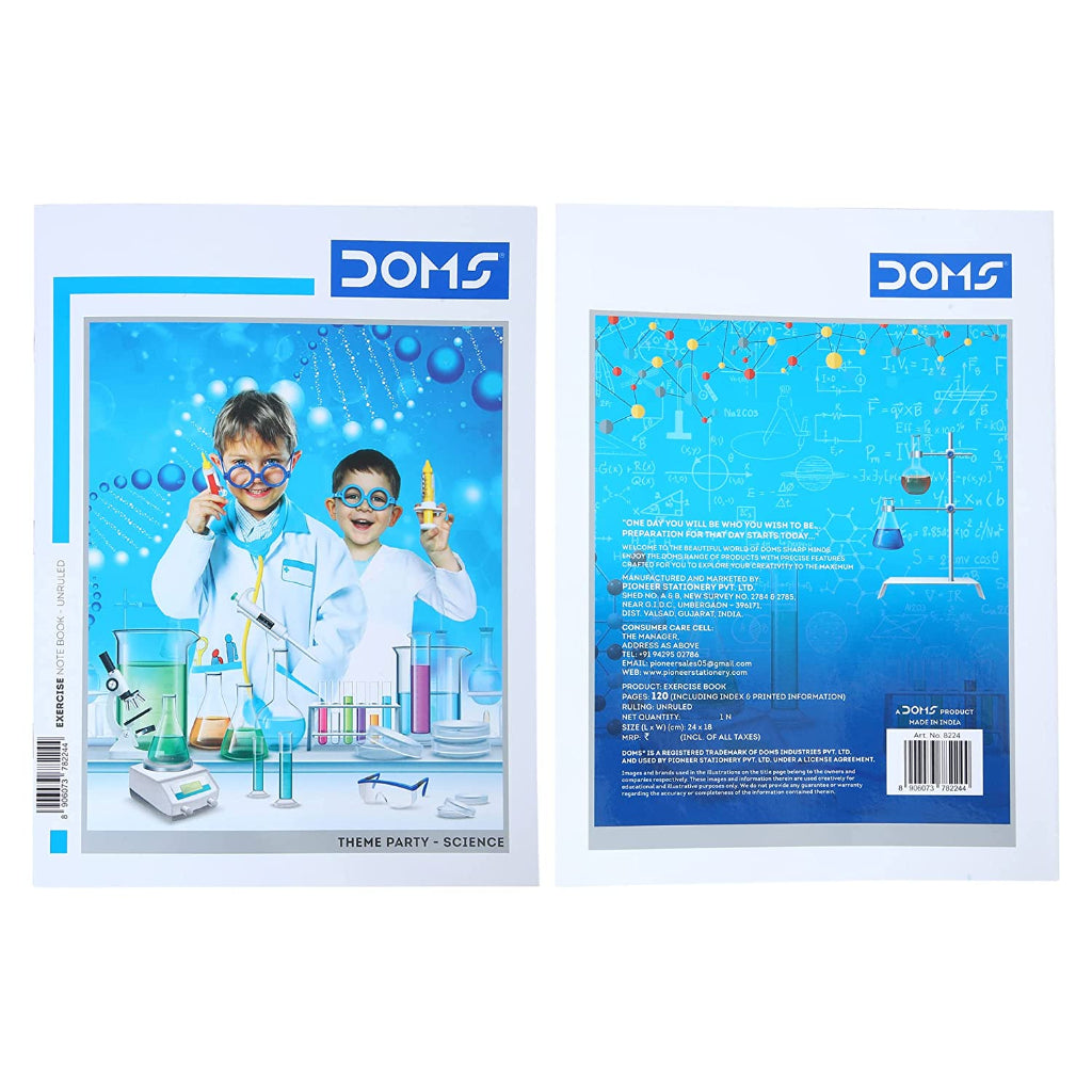 Doms Theme Party Series Notebook -  Unruled