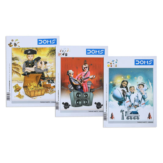 Doms Theme Party Series Notebook - Big Square