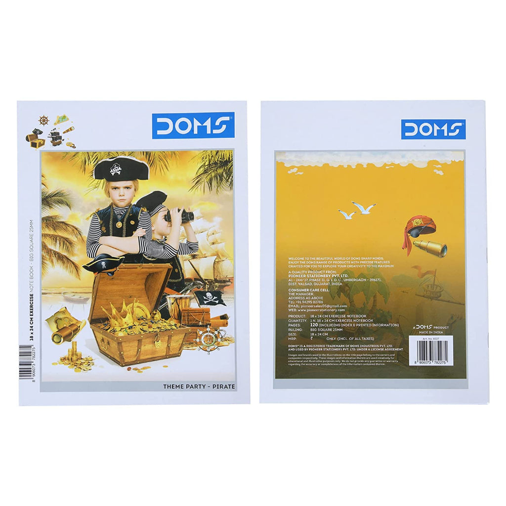 Doms Theme Party Series Notebook - Big Square