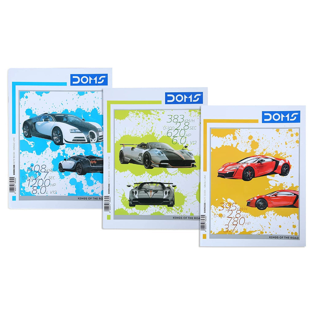 Doms Kings Of The Road Series Notebook - Single Line