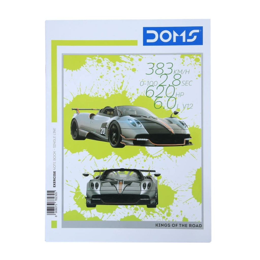 Doms Kings Of The Road Series Notebook - Single Line