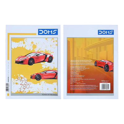 Doms Kings Of The Road Series Notebook - Medium Square 12Mm
