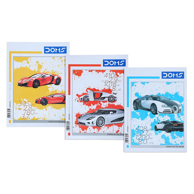 Doms Kings Of The Road Series Notebook - Medium Square 12Mm