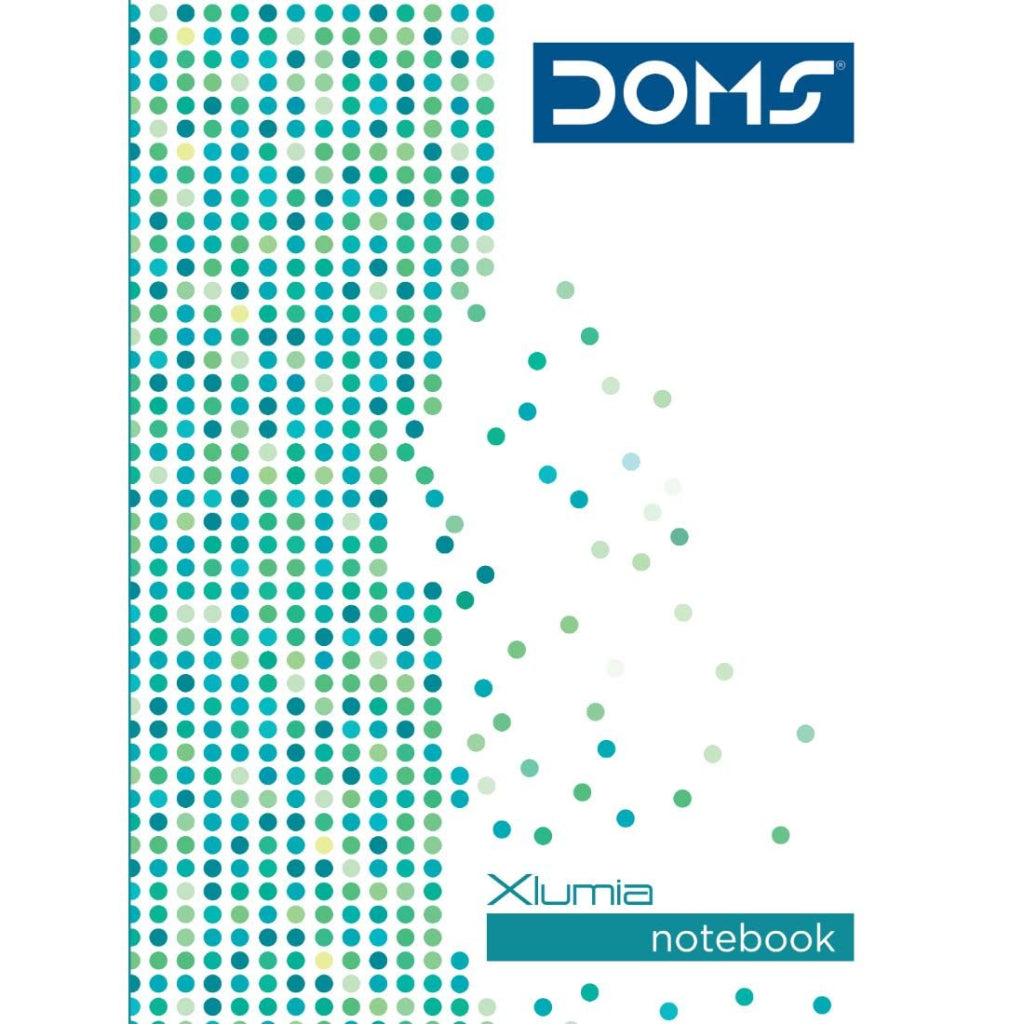 Doms Single Line Book Case Bound Xlumia Exercise Note Book - 192 Pages, Pack of 1