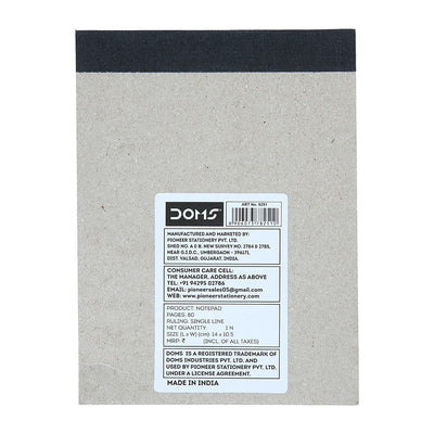 Doms Note Pad