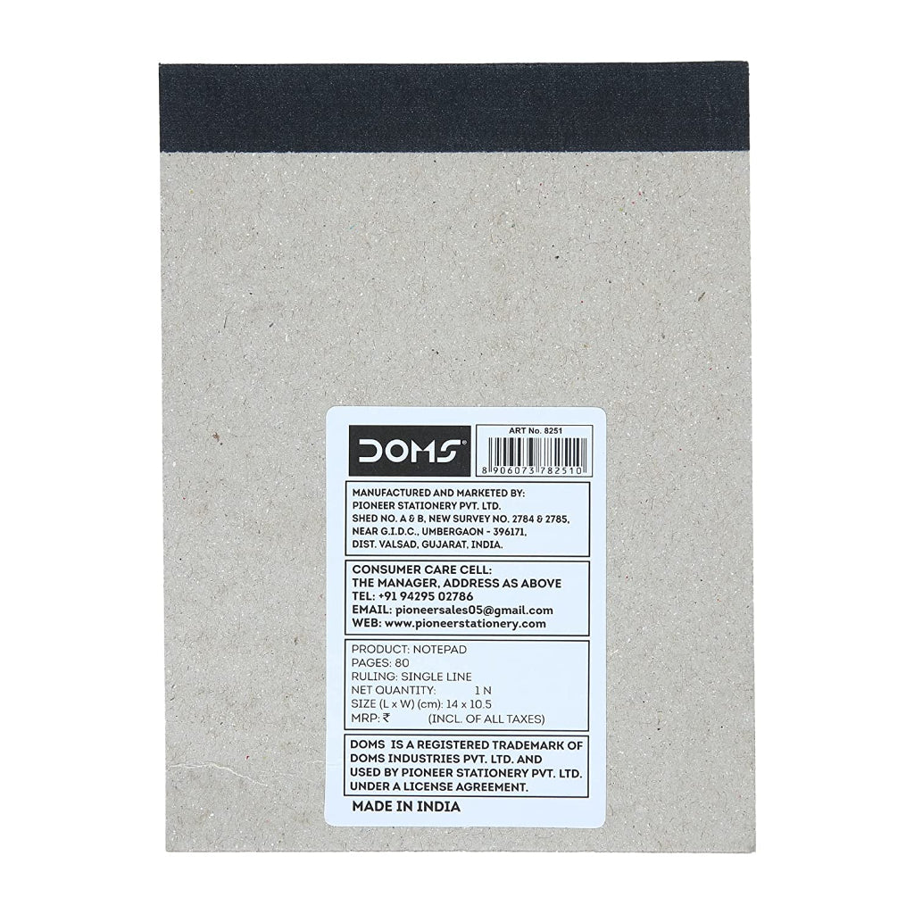 Doms Note Pad