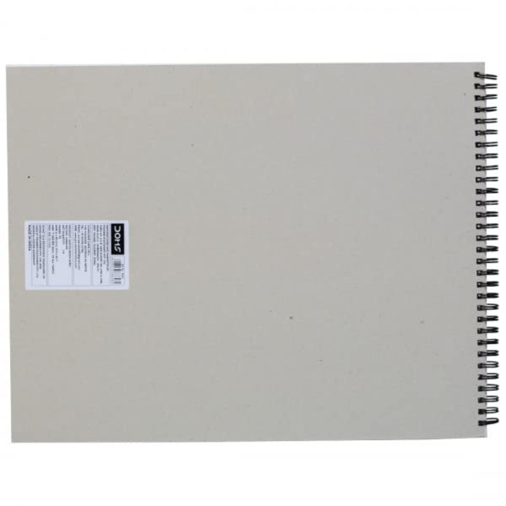 Doms 150GSM Unruled Wiro Bound Sketch Book - 72 Pages, Pack of 1