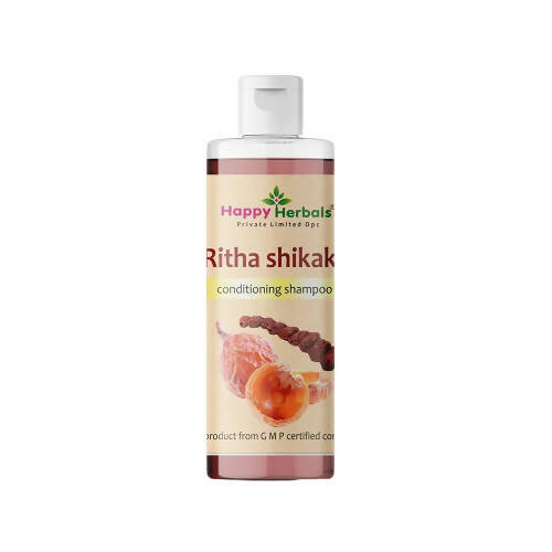 Happy Herbals Ritha Shikakai Conditioning Shampoo