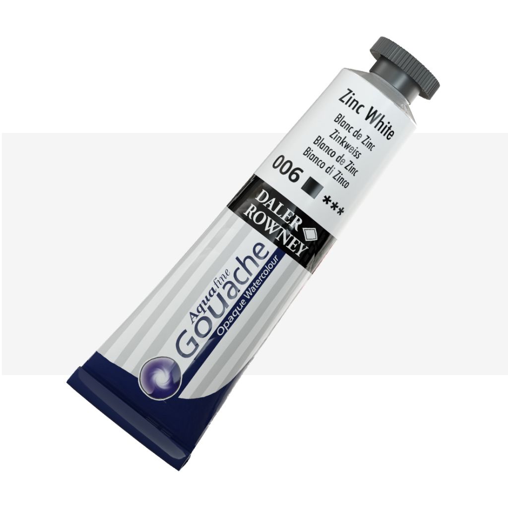 Daler-Rowney Aquafine Gouache Opaque Watercolour Metal Tube