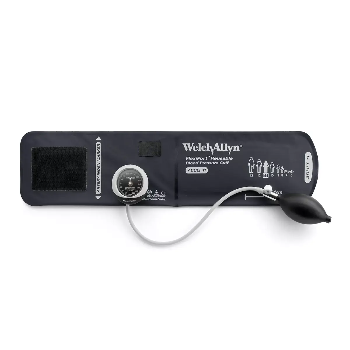 Welch Allyn DuraShock Pocket Aneroid with Adult Cuff