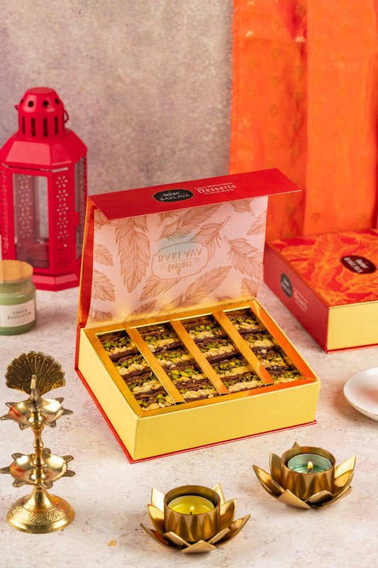 Gourmet Baklava Decadent Chocolate Dry Fruit Baklava