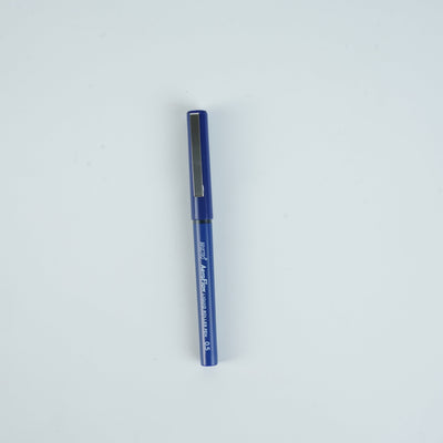 BRUSTRO AeroFlow Liquid Ink Rollerball Pens | Blue | 0.5mm, Micro Tip | Pack of 3| Ideal for Students, Professionals, Office, Exam use, Accurate Smooth Writing, Waterproof, Fade Resistant