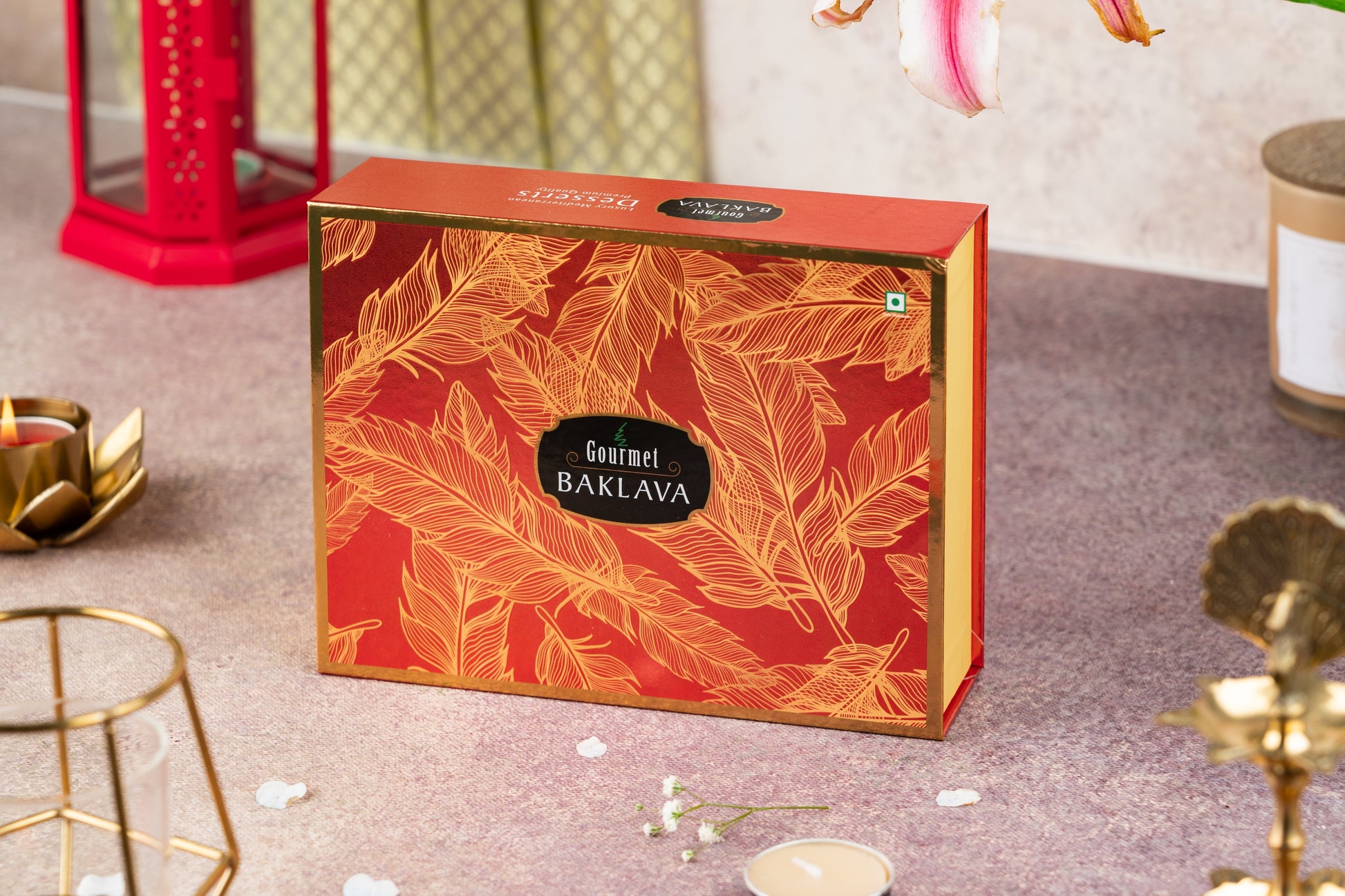 Gourmet Baklava Decadent Chocolate Dry Fruit Baklava