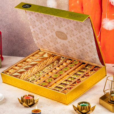 Gourmet Baklava Golden Hamper Box