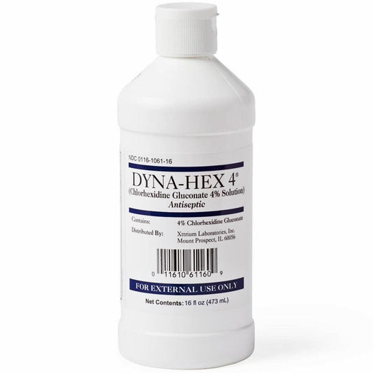 DYNA-HEX 4 Chlorhexidine Gluconate Surgical Scrub CHG Topical Aniseptic Solution