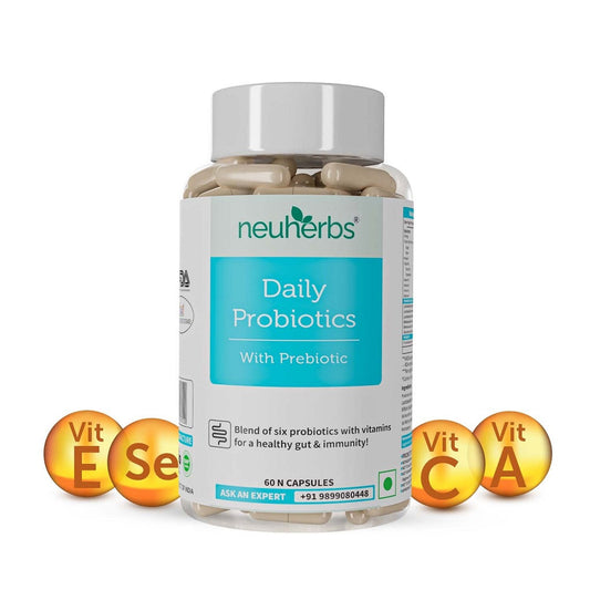 Daily Probiotic Capsules - Gut & Immune Health Boost