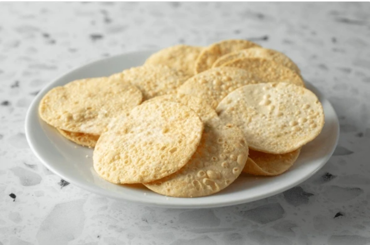 Mini Papad (Kaccha) /Fryums- 200 Gms | Ready To Fry