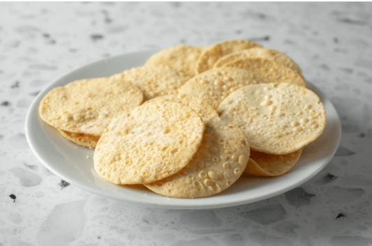 Mini Papad (Kaccha) /Fryums- 200 Gms | Ready To Fry