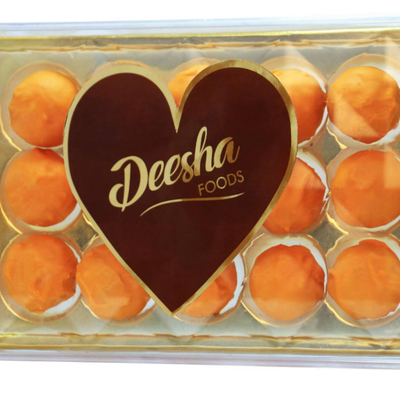 Deesha Foods Crunchy Balls Orange Chocolates