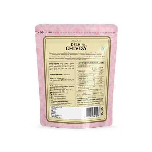 Anand Sweets & Savouries  Delhi Chivda Pack | 400 gms