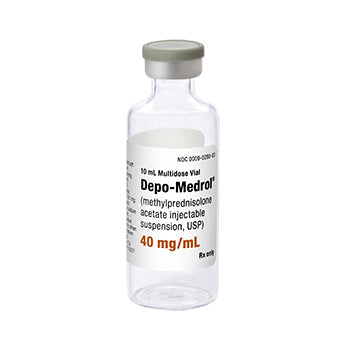 Depo-Medrol for Injection 40 mg, 10 mL x 25/Pack (Rx)