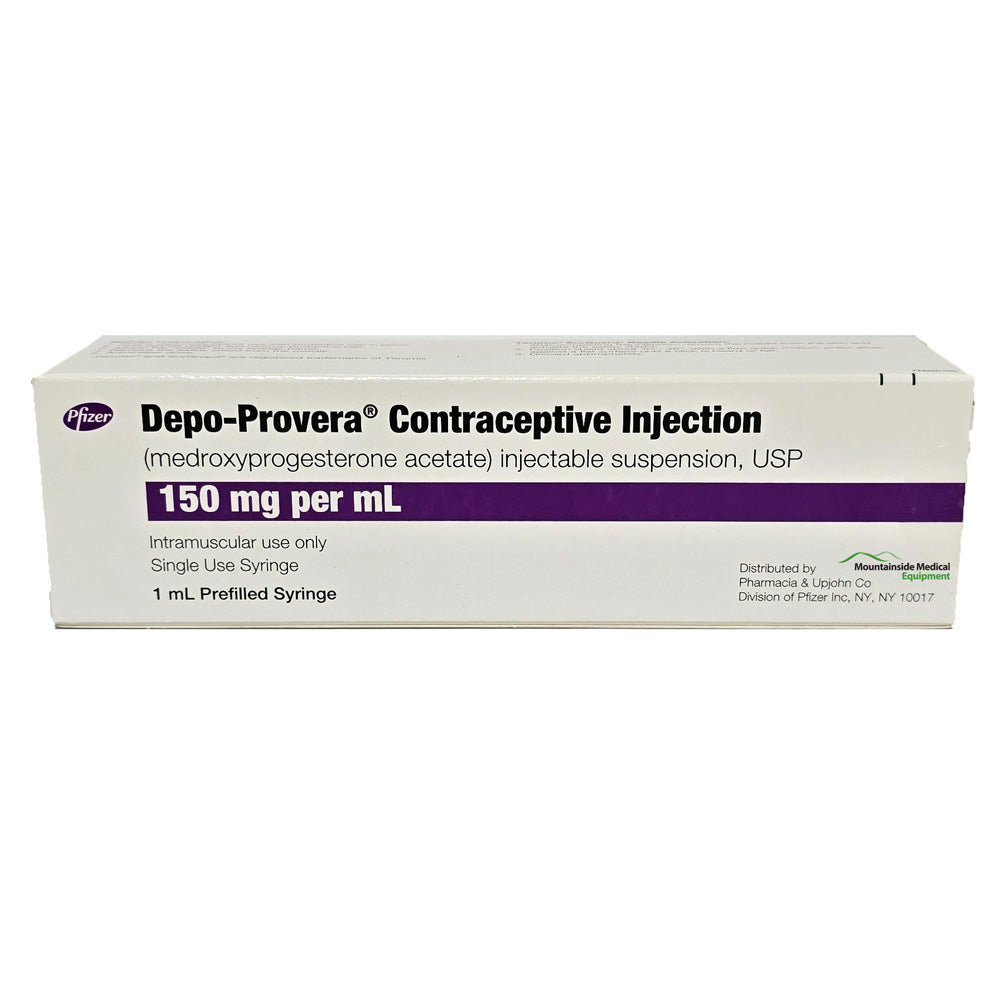 Depo-Provera Contraceptive Injection Prefilled Syringe 150 mg/mL Sterile Single-Use 1 mL (Rx)