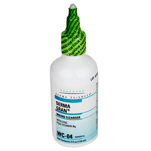 DermaGran Wound Cleanser with Zinc and Vitamin B6