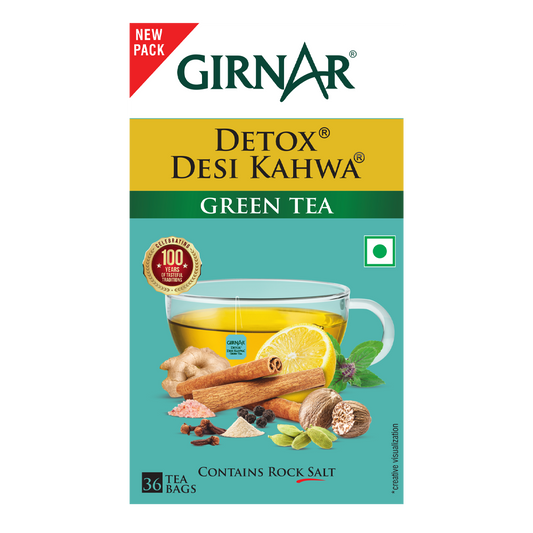 Girnar Detox Green Tea - 100 gms