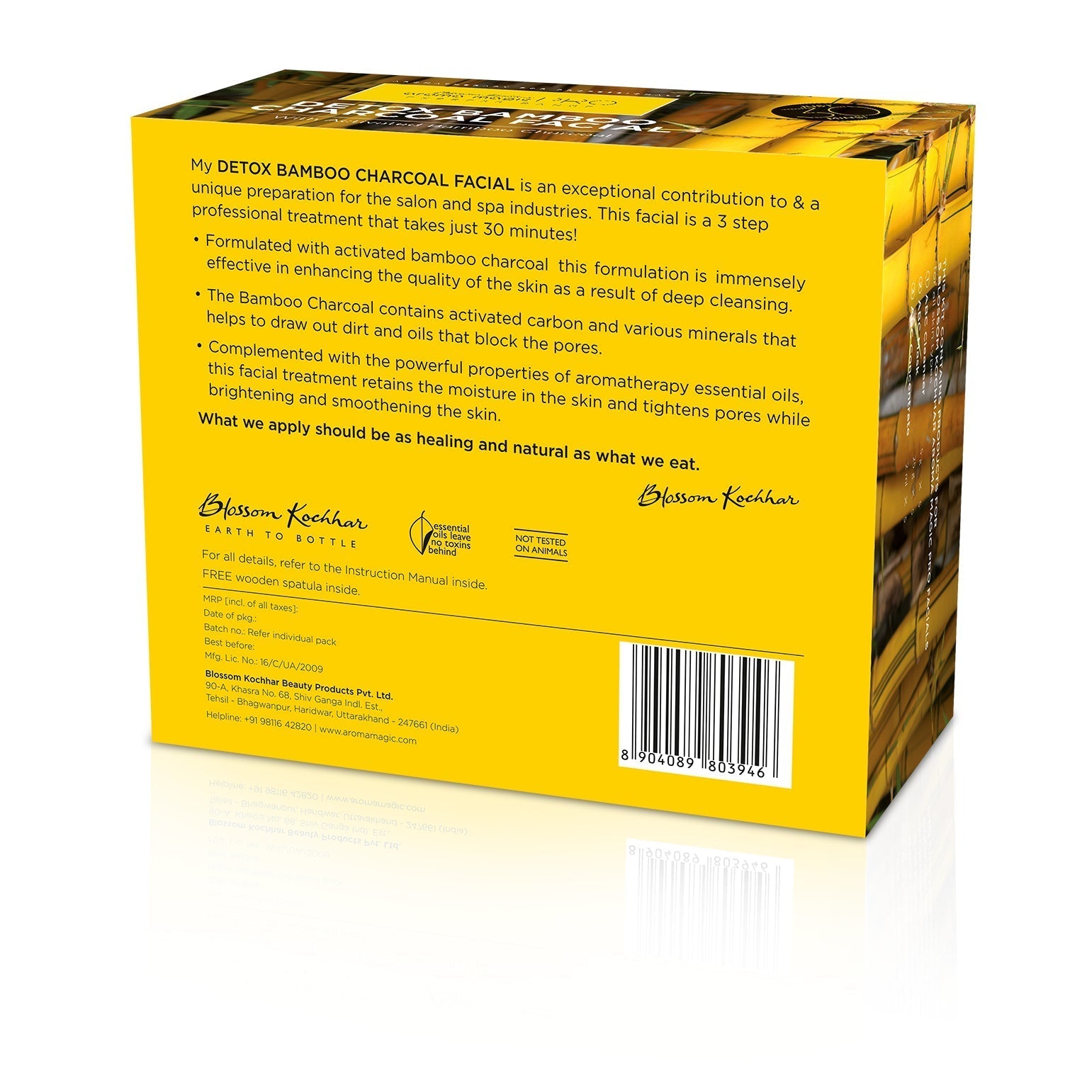 Aroma Magic Detox Bamboo Charcoal Facial Kit (300 gm)