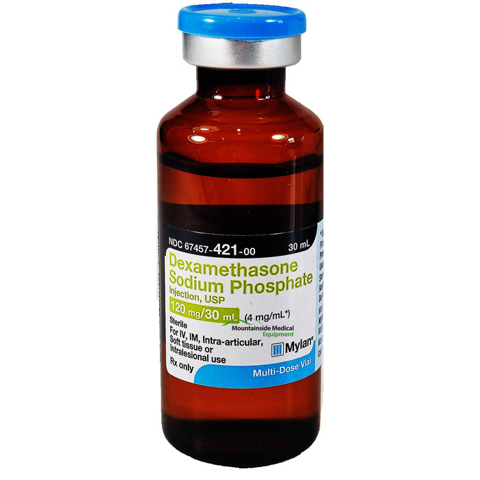 Dexamethasone Sodium Phosphate Injection 120 mg Per 30 mL Multiple-Dose Vials 30 mL x 25/Tray (RX)
