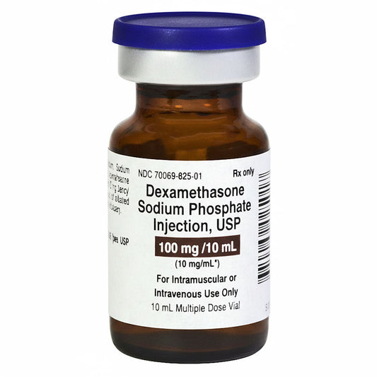 Dexamethasone Sodium Phosphate njection 10 ml Multiple-Dose Vials 10/Box (RX)