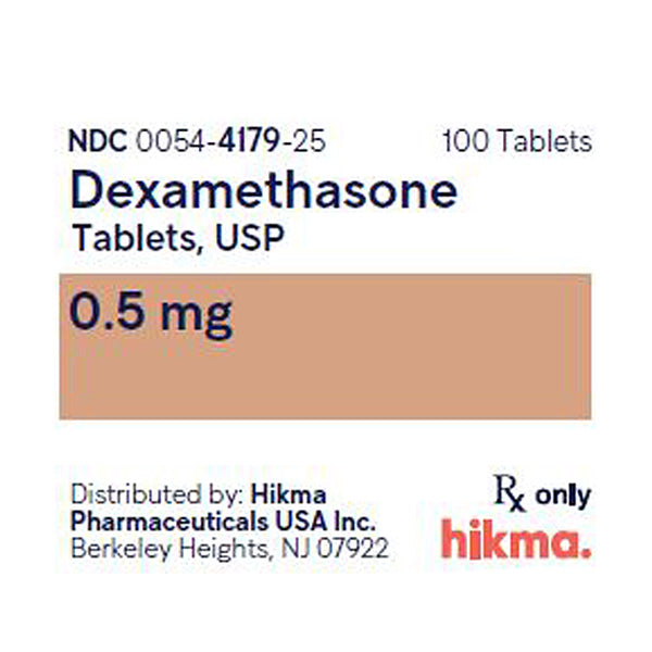 Dexamethasone Tablets 0.5 mg USP By Westward 100 Count (RX)