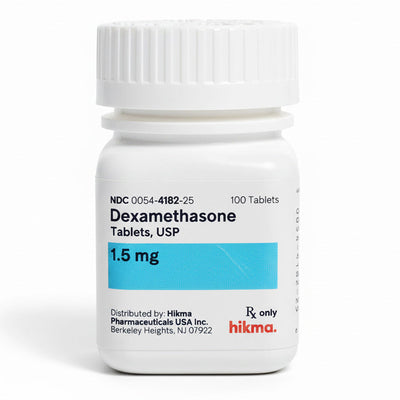 Dexamethasone Tablets 1.5 mg by Hikma 100/Bottle (RX)