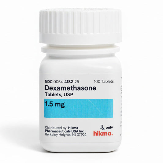 Dexamethasone Tablets 1.5 mg by Hikma 100/Bottle (RX)