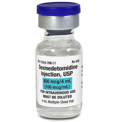 Dexmedetomidine Injection 400 mcg Per mL Multiple-Dose Vials 4 mL by Somerset 4/Box (RX)