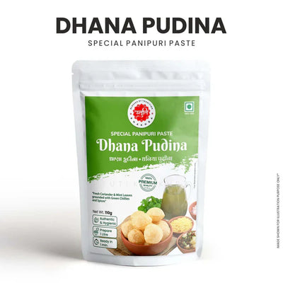 Stuti Dhana Pudina - Panipuri Paste (Pack of 3) | 330 gms