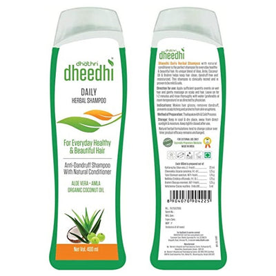 Dhathri Ayurveda Dheedhi Daily Herbal Shampoo