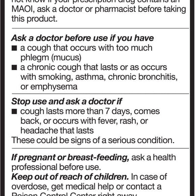 Diabetic Tussin Cough and Chest Congestion Relief Liquid Cough Syrup, Sugar Free, 4 oz