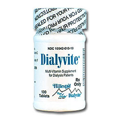 Dialyvite Multivitamin Supplement for Dialysis Health (HP10)