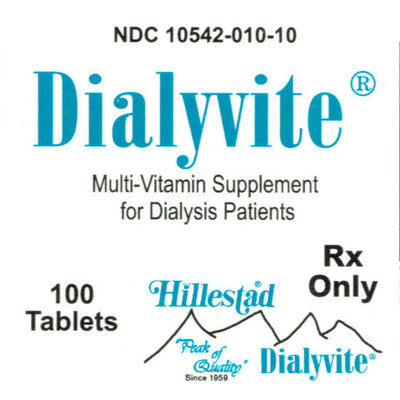 Dialyvite Multivitamin Supplement for Dialysis Health (HP10)