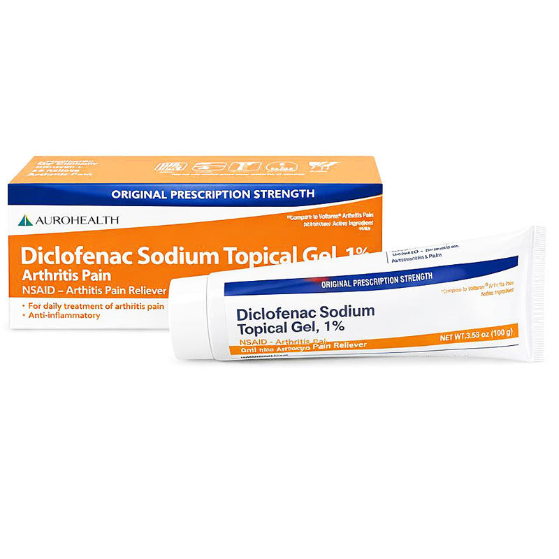 Diclofenac Sodium Topical Gel 1% Relieve Pain & inflammation