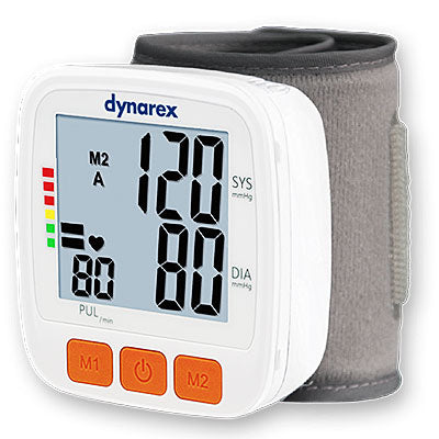 Digital Wrist Blood Pressure Monitor with Large LCD display