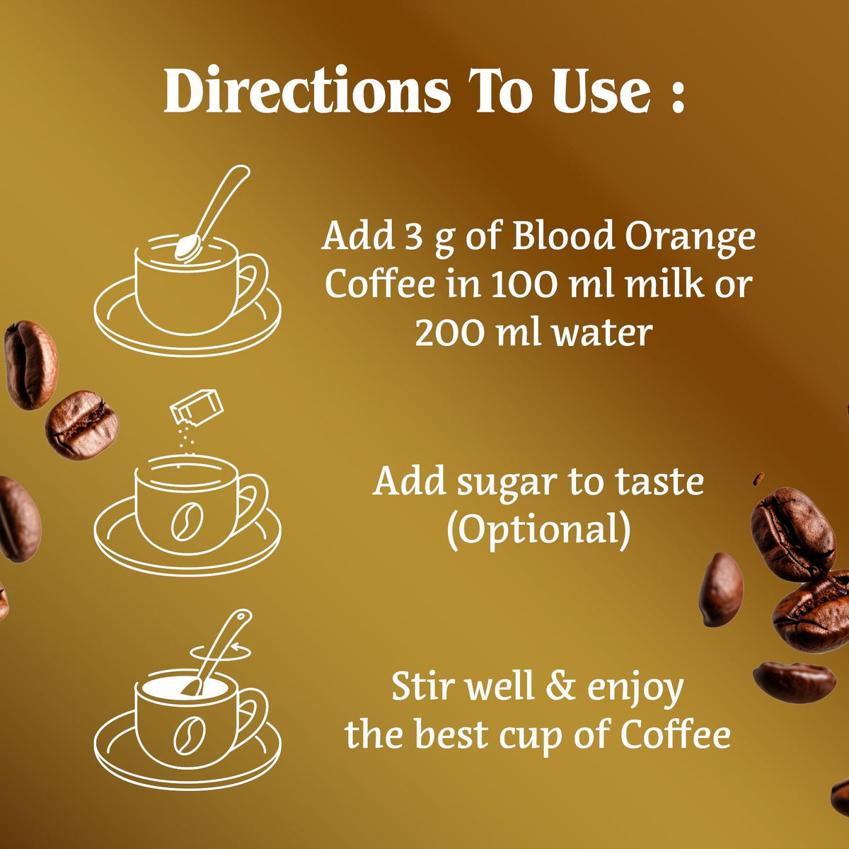 Blood Orange Instant Coffee | 50g