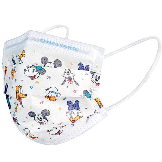 Disney Characters Childrens Face Masks with Ties 75/Box