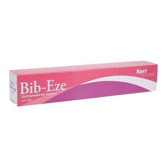 Disposable Bib Holders by Bib-Eze, White Plastic, 250/Pack