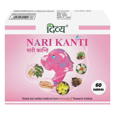 Patanjali Divya Nari Kanti 3 U X 20 N
