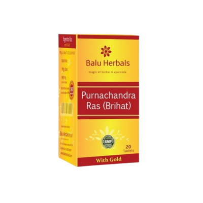 Balu Herbals Purnachandra Ras Gold Tablets