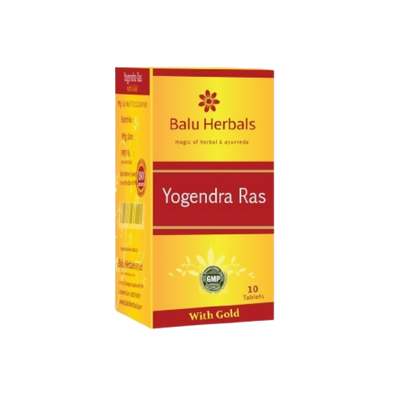 Balu Herbals Yogendra Ras Gold Tablets